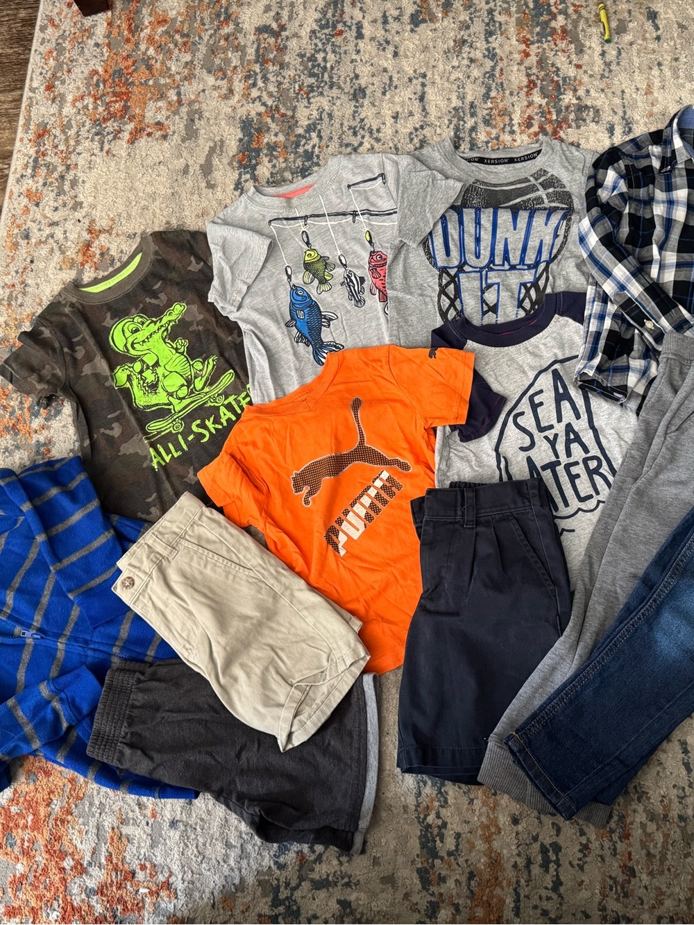 Lot of boys clothes